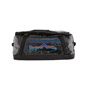 Patagonia Black Hole Duffel 55L- Black w/ Fitz Trout BNIB NWT